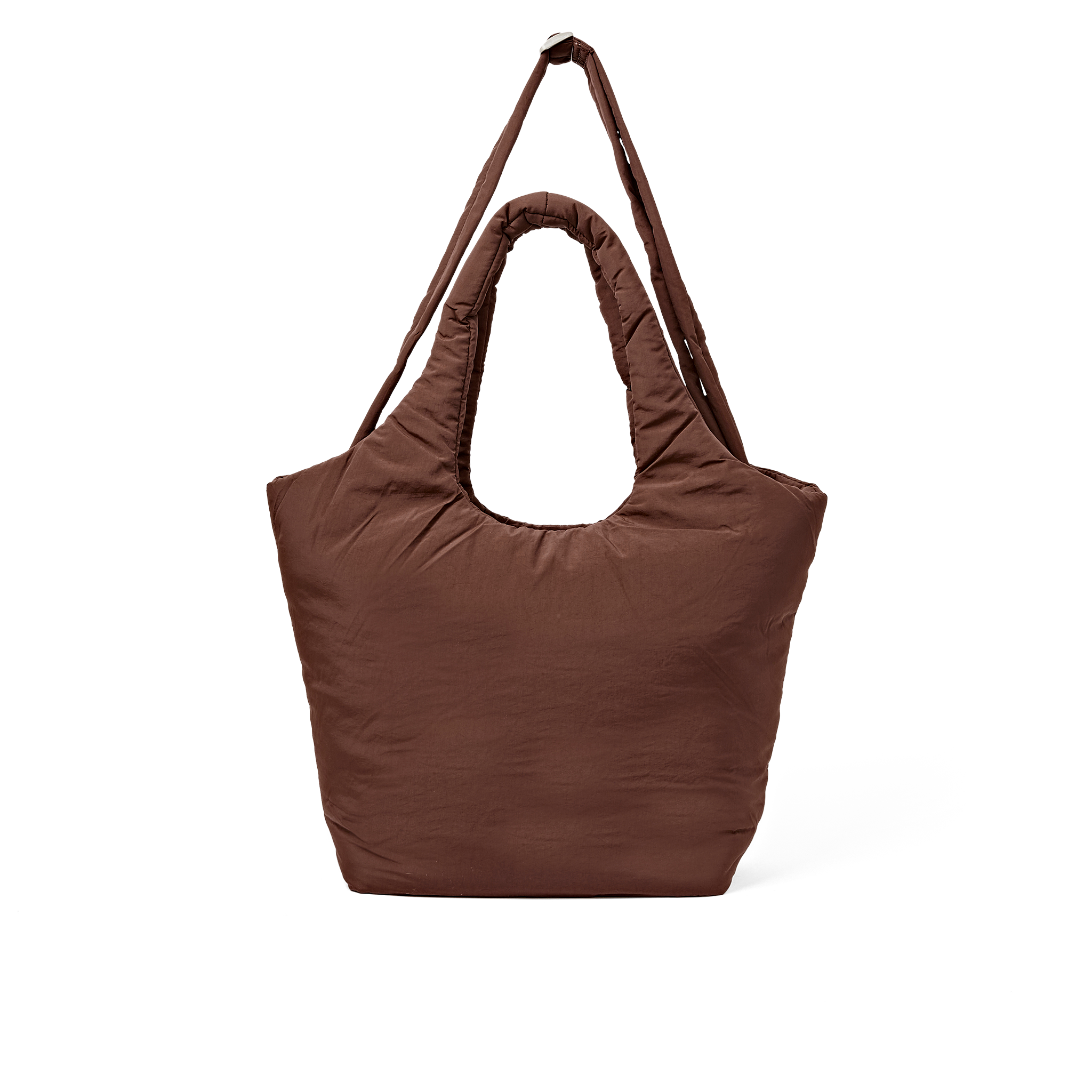 Roka Oxford Chocolate Medium Shoulder Bag, back view (3)