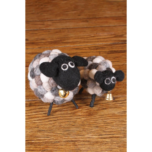 Pachamama Helen The Herdi Sheep, felt animal decoration; product view 2.