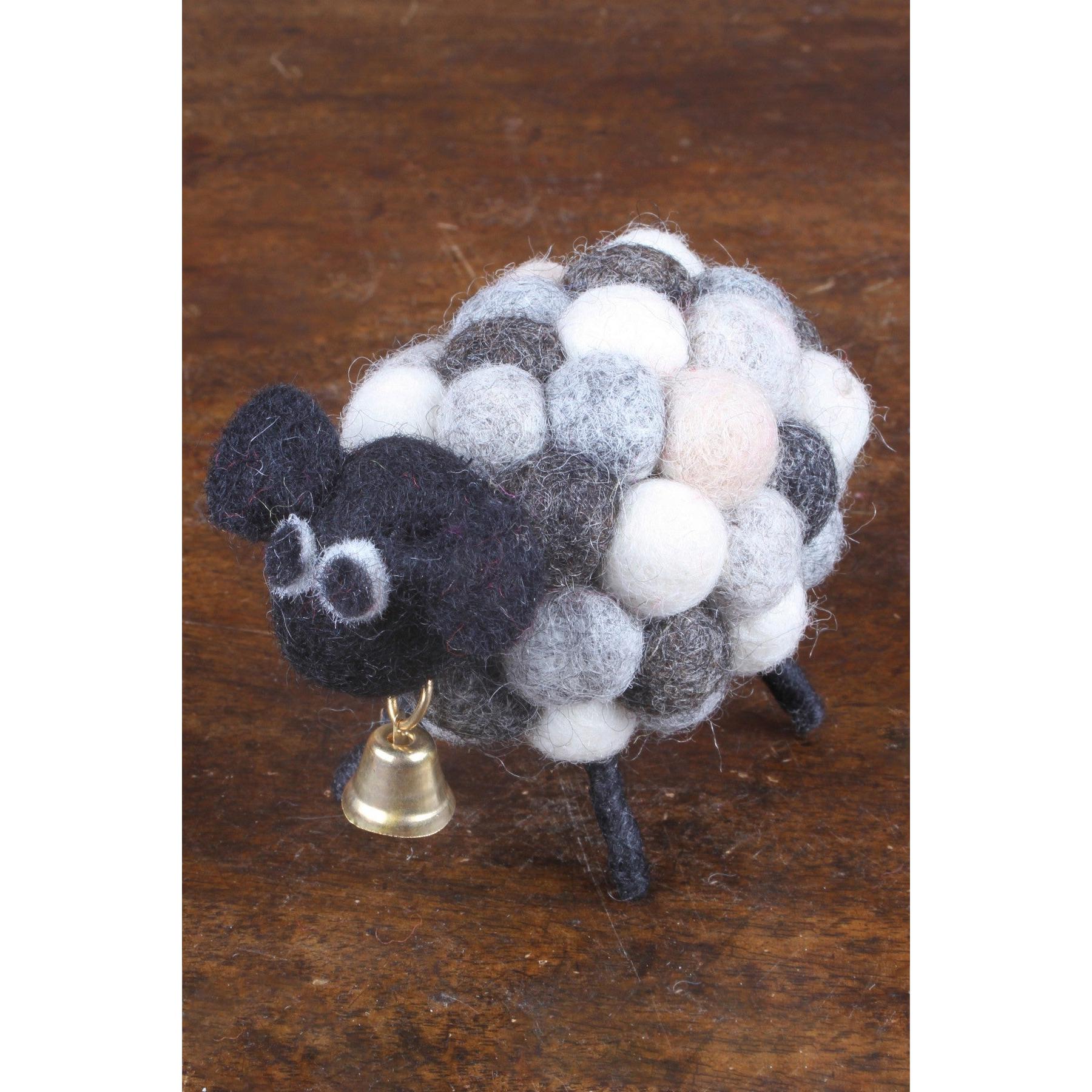 Pachamama Helen The Herdi Sheep, felt animal decoration; product view 4.