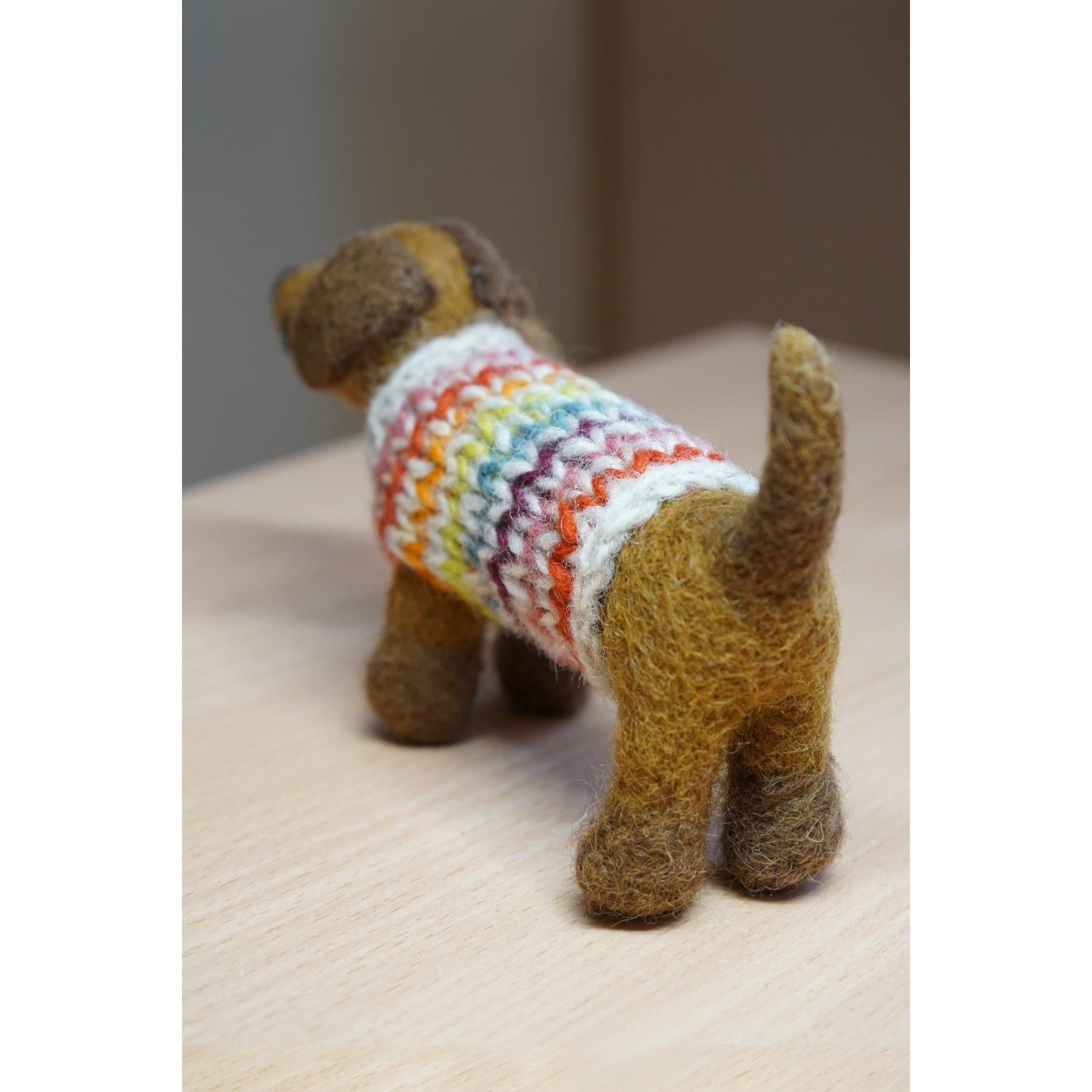 Pachamama Hoxton Harry The Dachshund, felt animal decoration; product view 6.