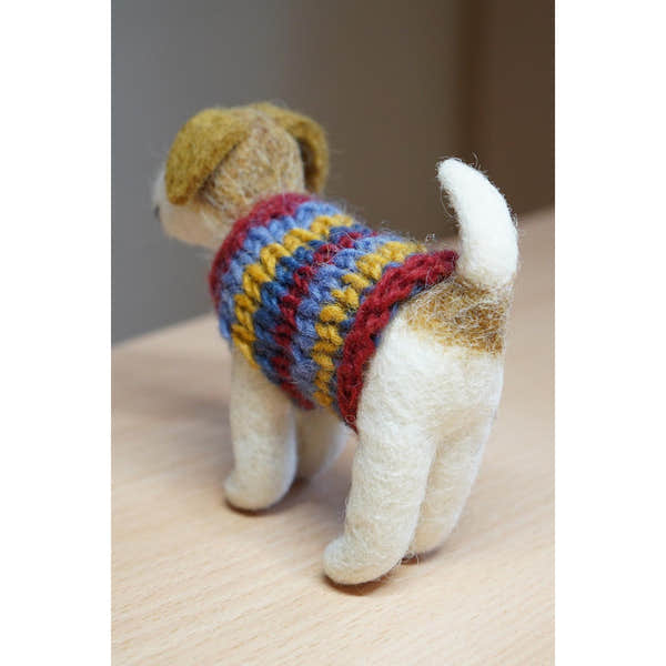 Pachamama Jack In A Jumper, felt animal decoration; product view 6.