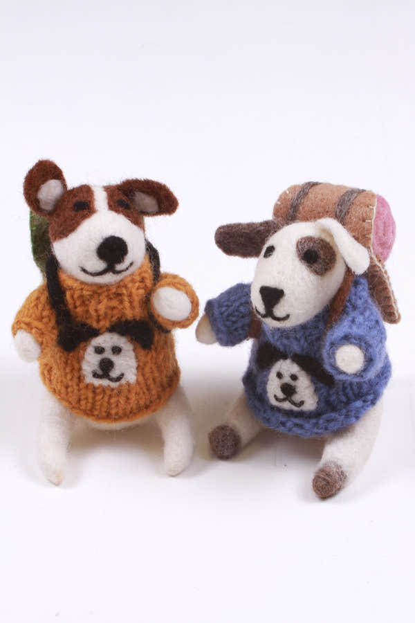 Pachamama Joanna On A Journey, felt animal decoration; product view 3.
