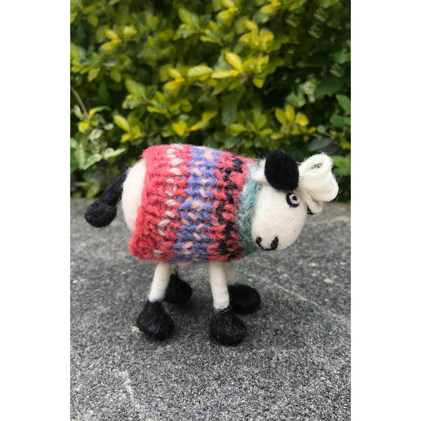Pachamama Tank Top Tracey, felt animal decoration; product view 6.