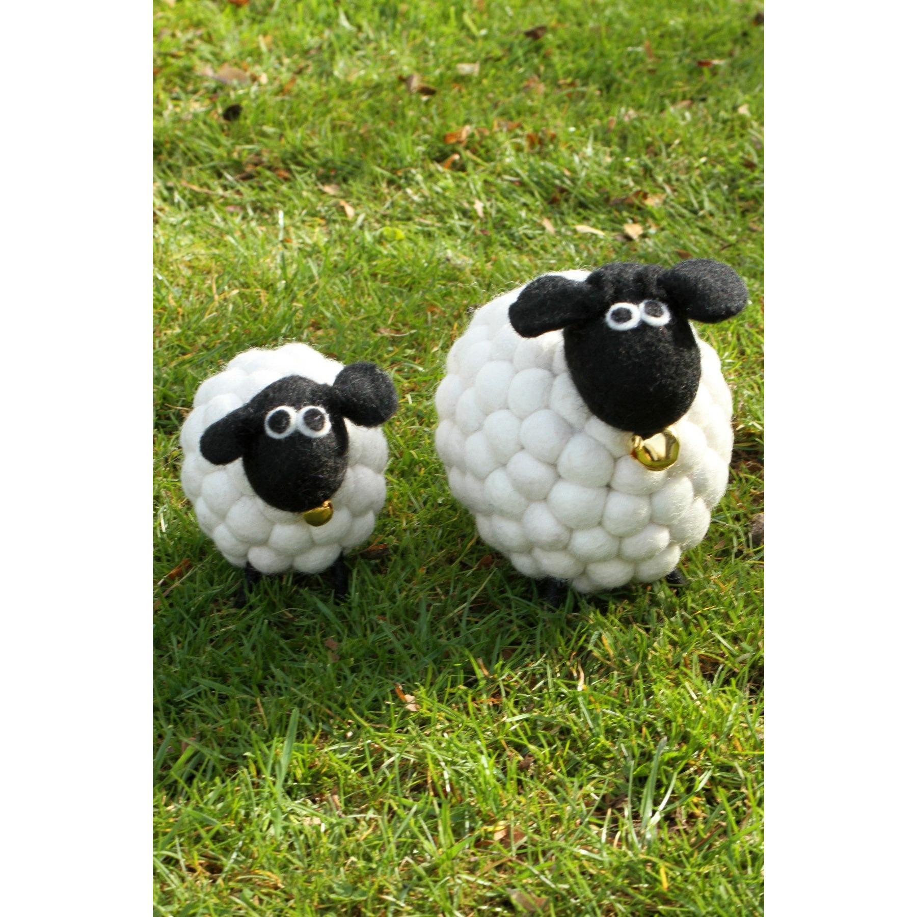 Pachamama Tessa The Bobbly Sheep, felt animal decoration; product view 4.