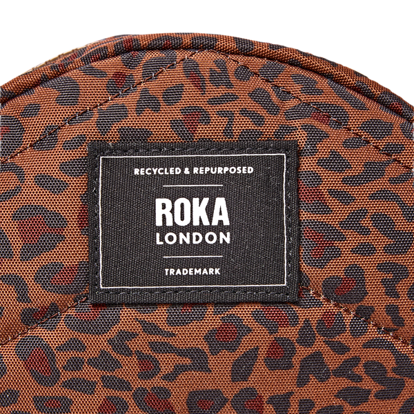 Roka Paddington Mini Leopard Small Crossbody Bag, logo detail (8)