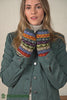 Pachamama Elveden Handwarmer, with colourful Fair Isle bands; product video 2.