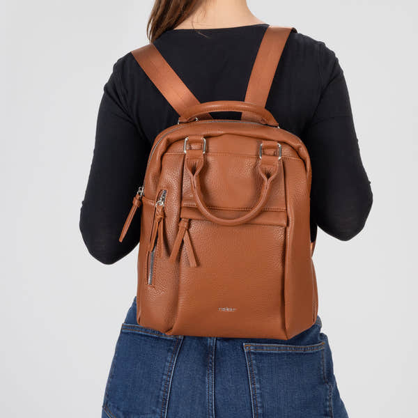 Rieker H1050-22 Tan Backpack, lifestyle view 2 of 6.