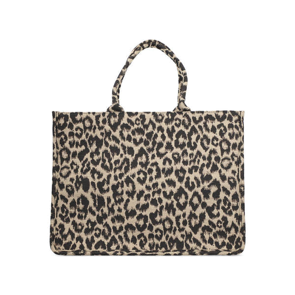Rieker H1609-25 Leopard Shopper, outer side view.