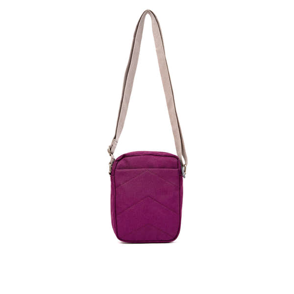 Roka Bond Cherry Lacquer Recycled Canvas One Size, back view.