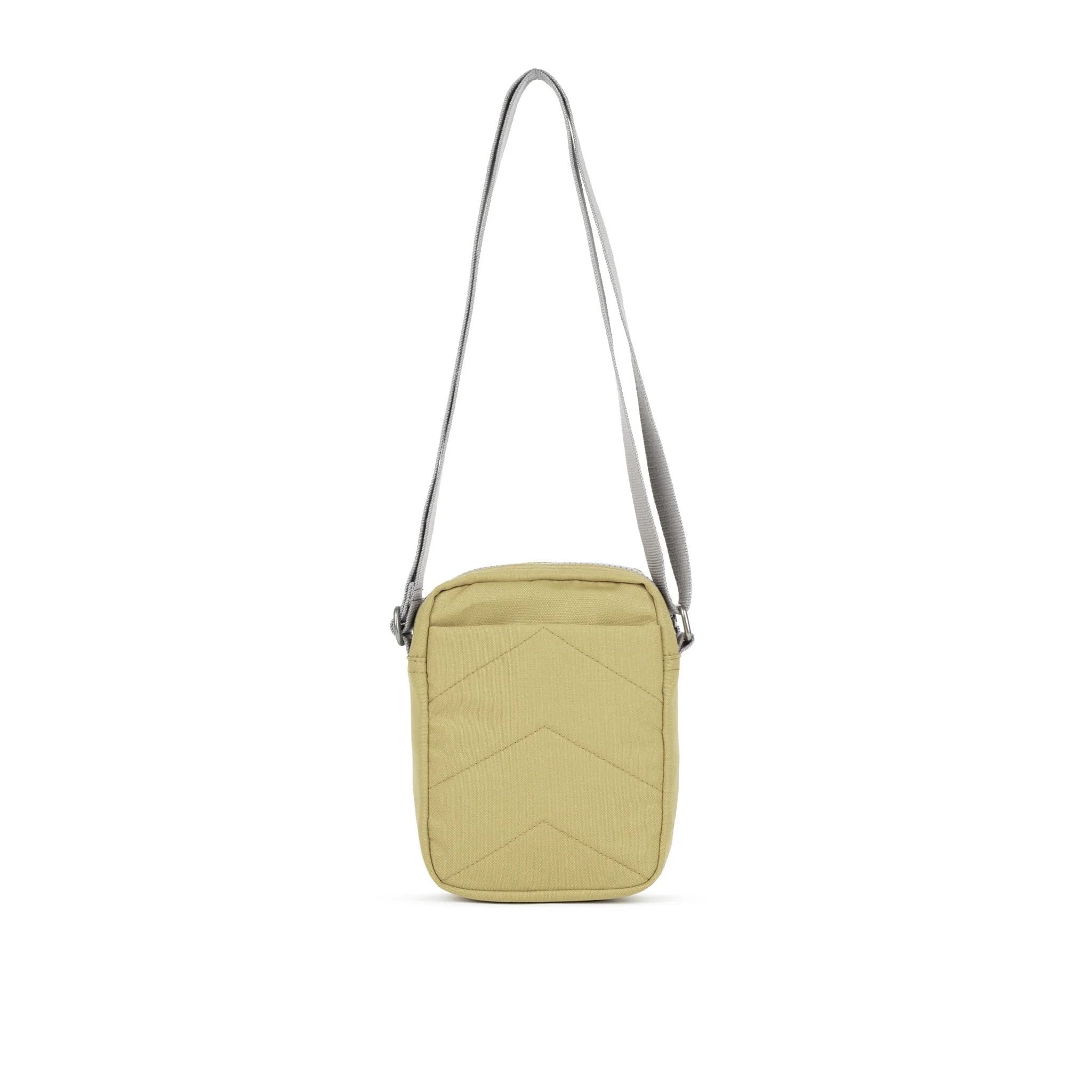 Roka Bond Khaki One Size Recycled Canvas, back view.