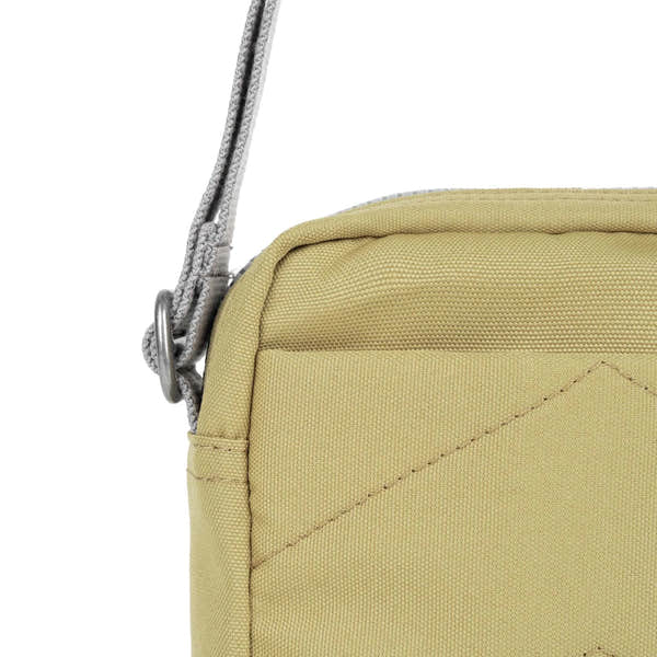 Roka Bond Khaki One Size Recycled Canvas, hardware detail.