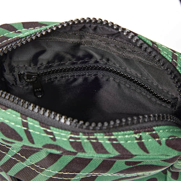 Roka Bond Mixed Animal Artichoke Recycled Canvas Crossbody Bag, second interior view.