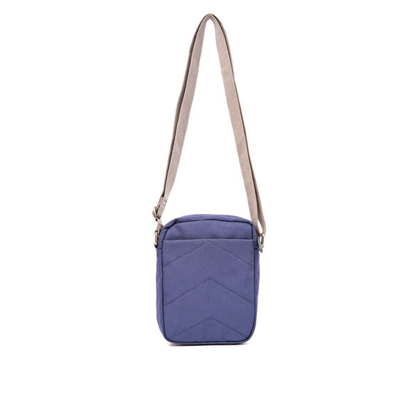 Roka Bond Oceana Recycled Canvas Crossbody Bag, back view.