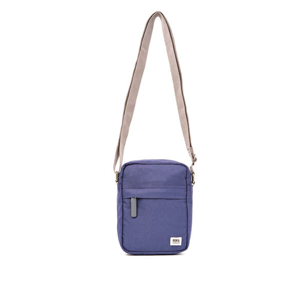 Roka Bond Oceana Recycled Canvas Crossbody Bag, front view.