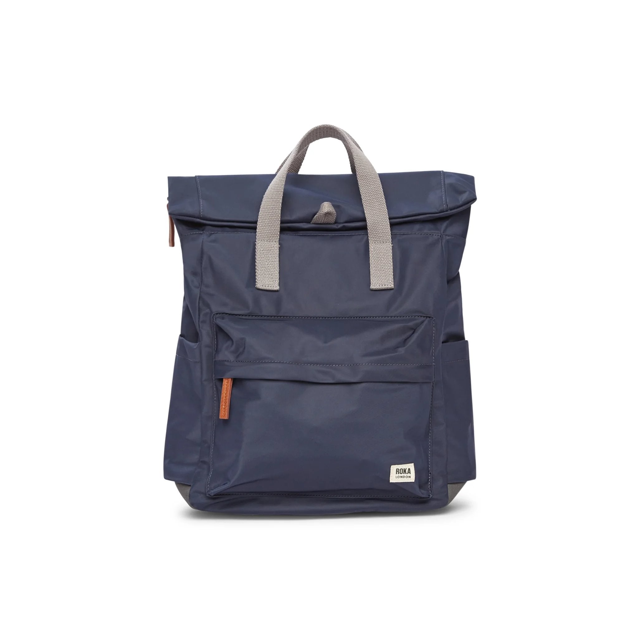 Roka Canfield Medium Midnight Recycled Nylon Backpack, (1) view.