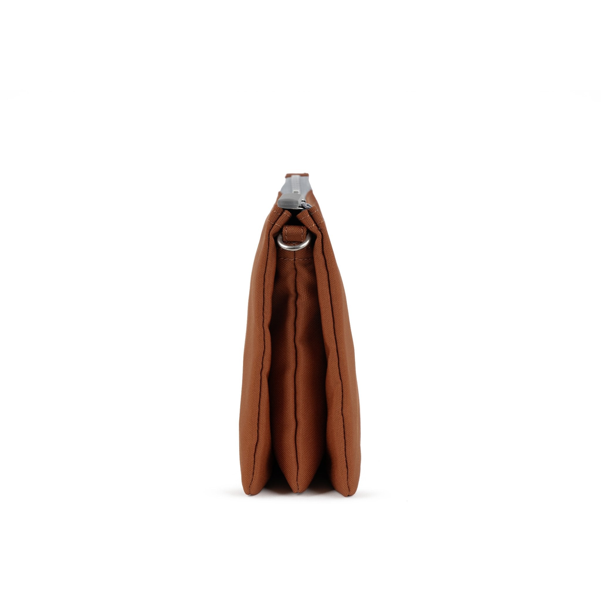 Roka Carnaby XL Bran Recycled Canvas Crossbody Bag, product detail.