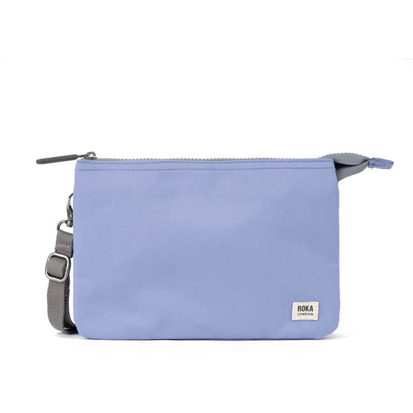 Roka Carnaby XL Thistle Recycled Canvas Crossbody Bag