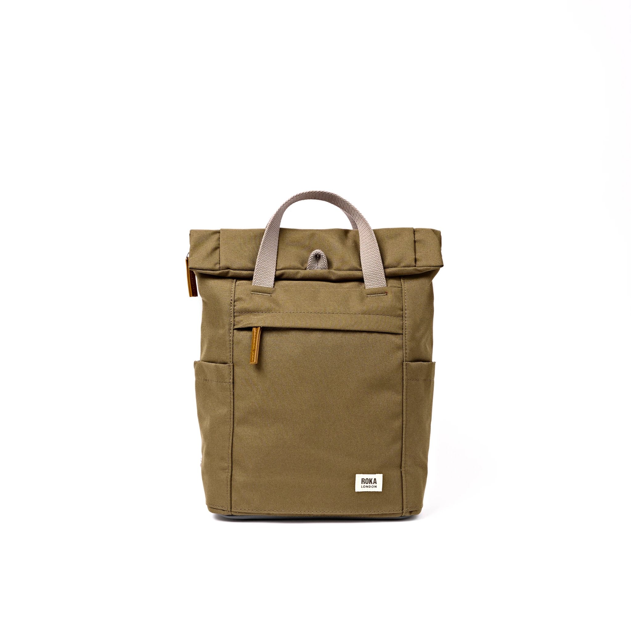 Roka Finchley Small Sea Spray Recycled Canvas Backpack