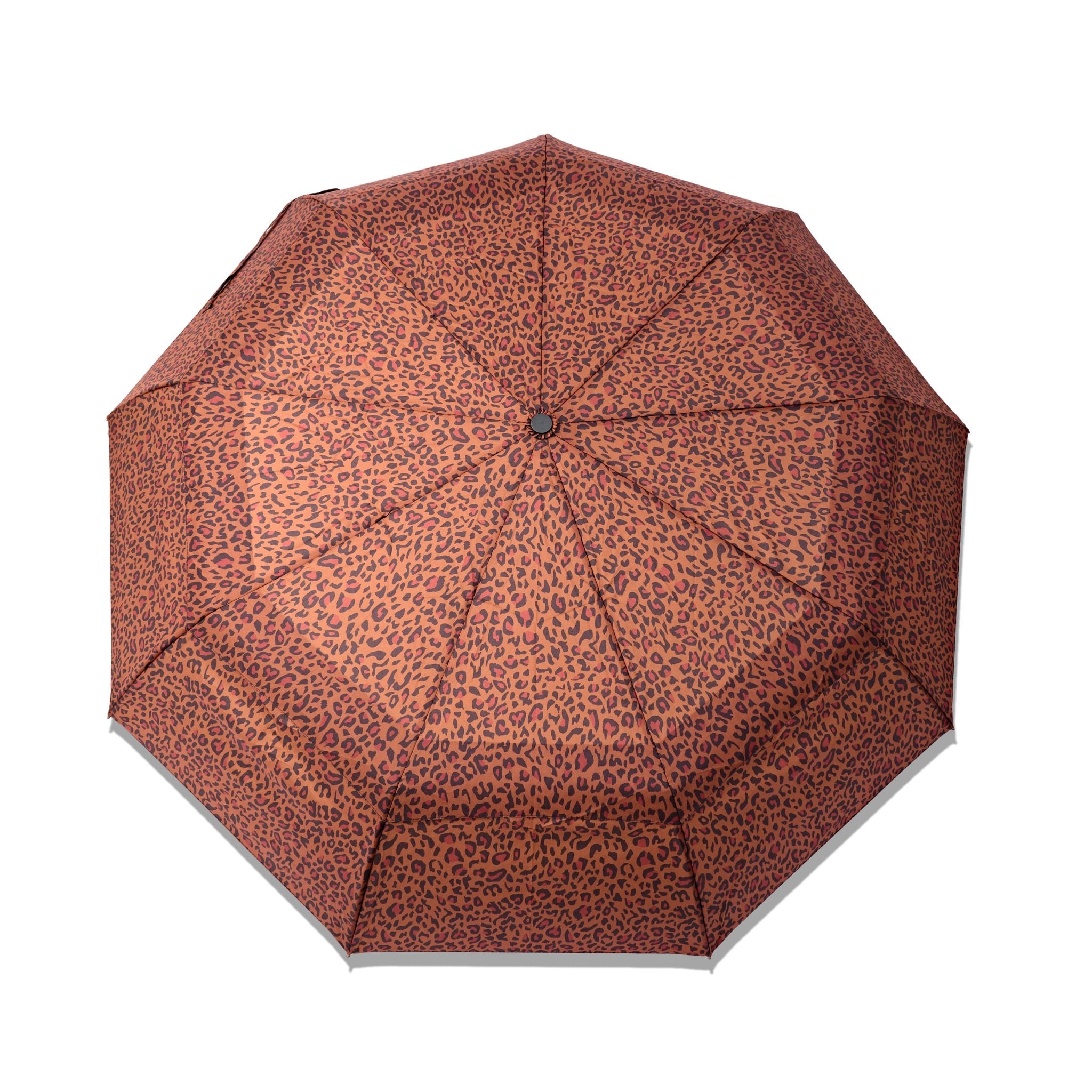 Roka Waterloo Mini Leopard Pongee Umbrella