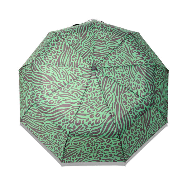 Roka Waterloo Mixed Animal Artichoke Pongee Umbrella