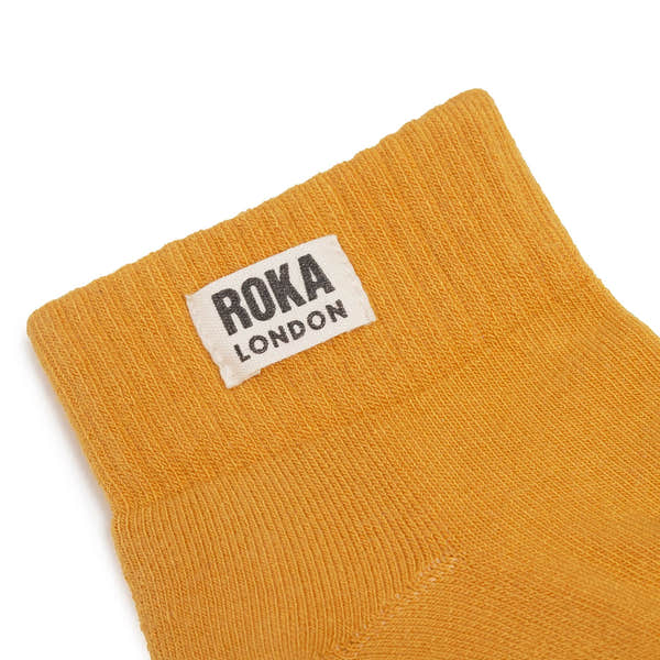 Roka Wembley Corn Organic Cotton One Size, brand label detail.