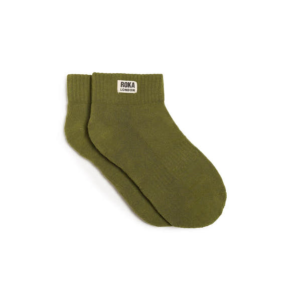 Roka Wembley Ladies Avocado Organic Cotton One Size, flat lay view.