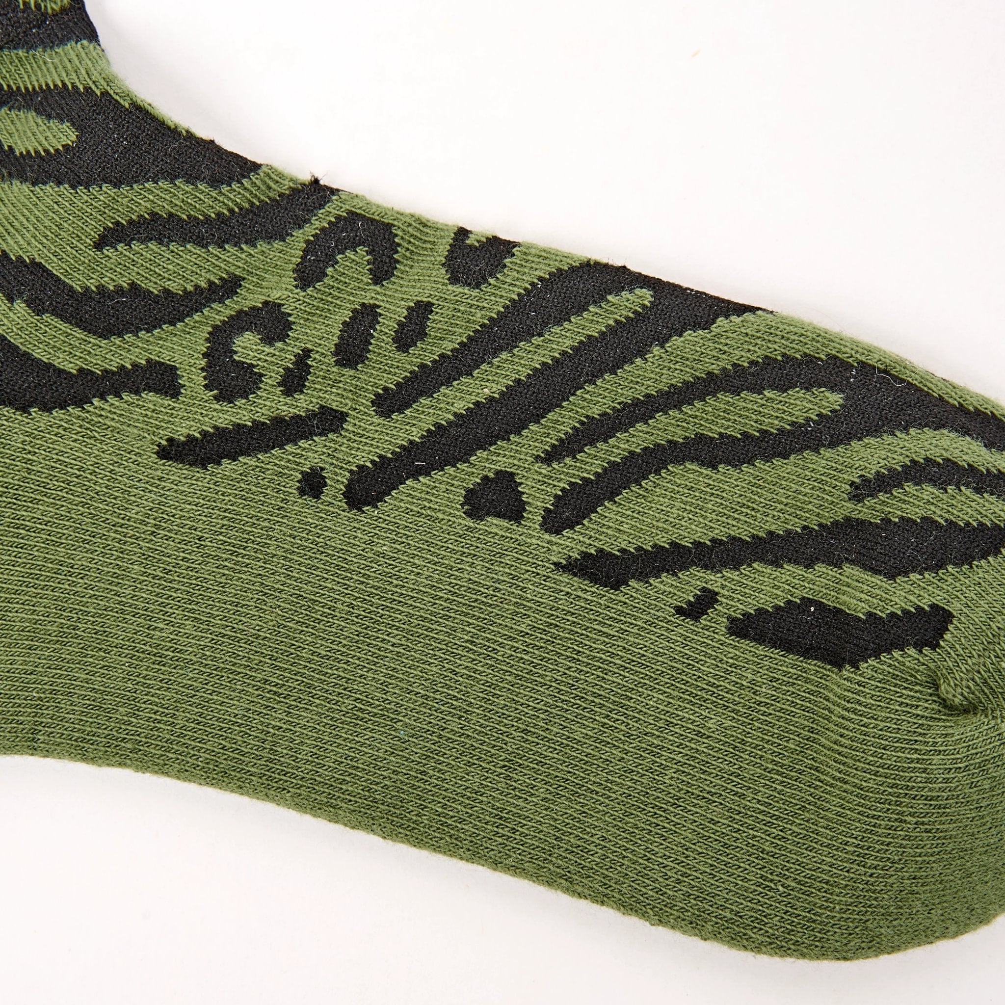 Roka Wembley Ladies Mixed Animal Artichoke Organic Cotton Ankle Socks, product detail.