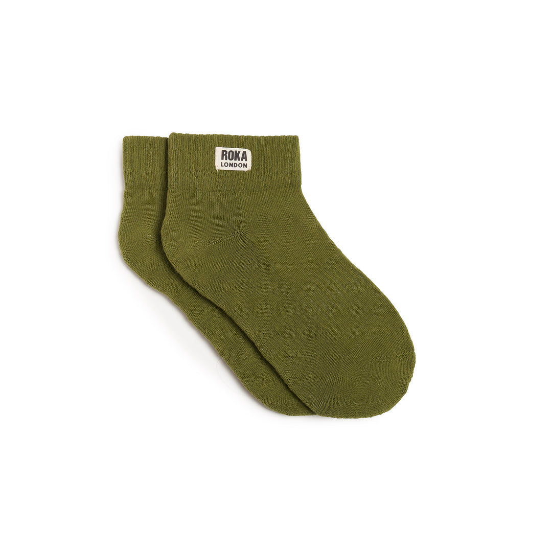 Roka Wembley Mens Avocado Organic Cotton One Size, flat lay view.
