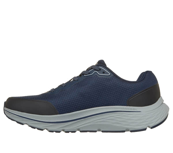 Skechers 221266 Go Run Consistent 3 - Streamh Mens Navy Textile Shoes, inner side view.