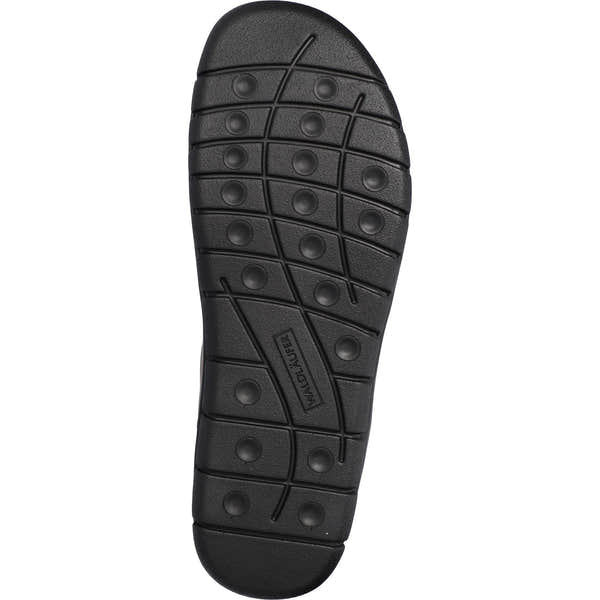 Waldlaufer 366002 158 216 Hector men's Wide Dark Brown Leather Arch Support Lace Up Shoes, sole and construction detail.