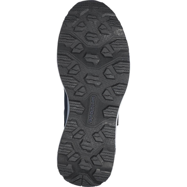Waldlaufer 540951 102 194 H-Michi men's Wide Navy Blue Nubuck Arch Support Waterproof Lace Up Shoes, sole and construction.