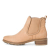 Tamaris 25440-29 310 Ladies Camel Leather Pull On Ankle Boots