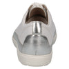 Caprice 23654-20 122 Ladies White Leather Lace Up Trainers