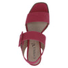 Caprice 28211-20 540 Ladies Fuchsia Pink Suede Buckle Sandals
