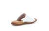 Gabor 03.700.21 Lanzarote Ladies White Leather Toe Loop Mules