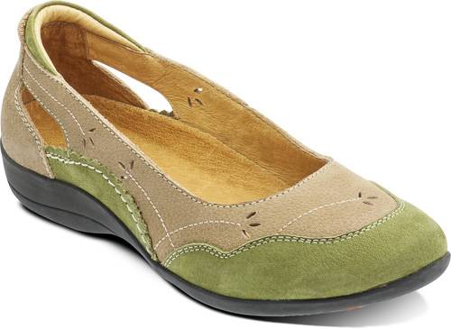 Padders Olive Beige Leather Shoes Wide Fit - elevate your sole