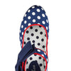 Ruby Shoo Trixie Ladies Navy Spots Mary Jane Court Shoes