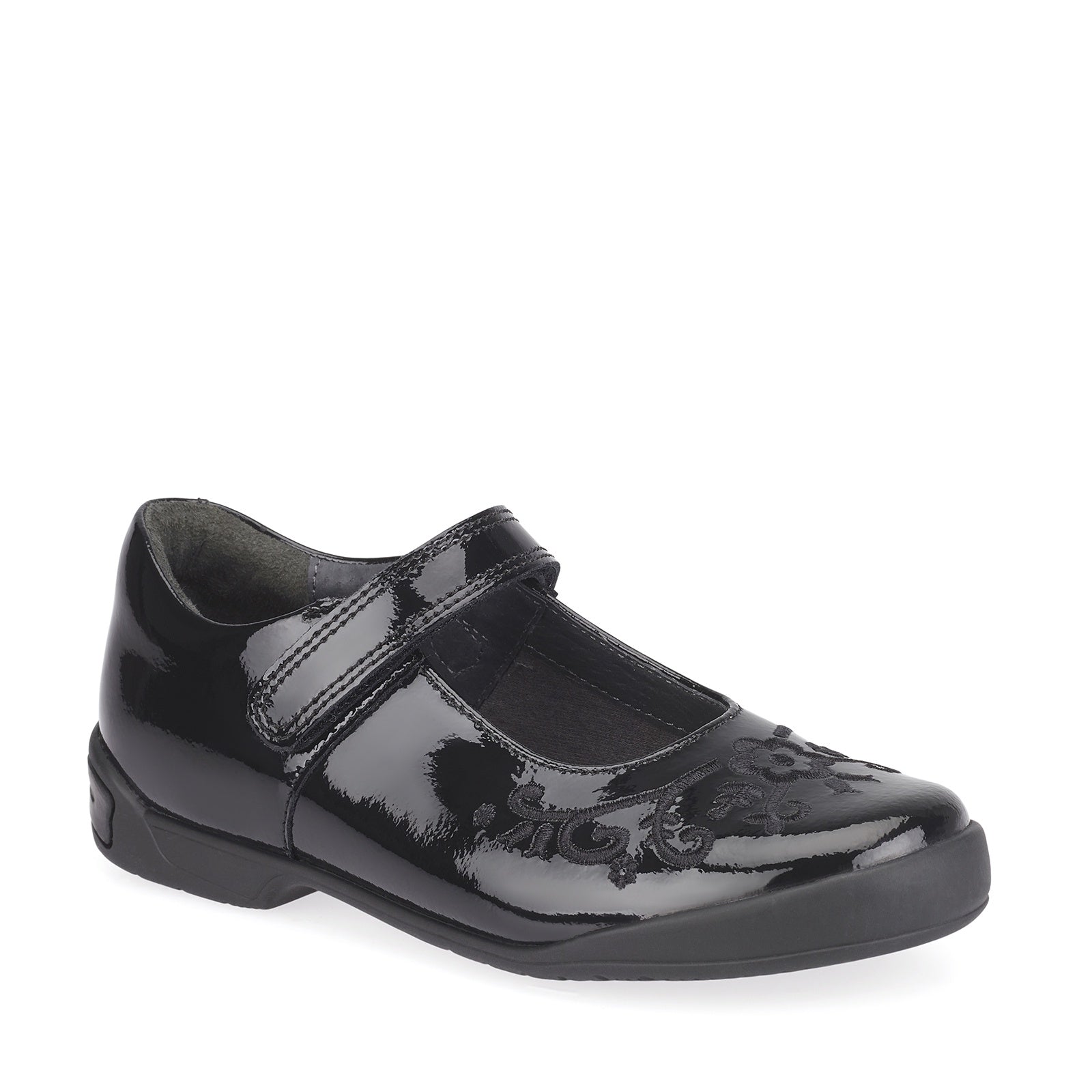 Start-Rite Hopscotch 2788-3 Black Patent Girls Leather Mary Jane Shoe - elevate your sole