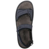 Josef Seibel Rafe Ocean Navy Leather Mens Open Toe Walking Sandals - elevate your sole