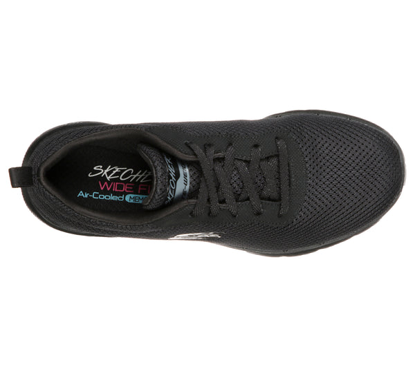 Skechers 13070 Flex Appeal 3.0 First Insight Black Trainers