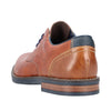 Rieker 13516-22 Mens Brown Leather Lace Up Shoes