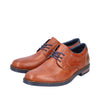 Rieker 13516-22 Mens Brown Leather Lace Up Shoes