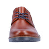 Rieker 14621-24 Mens Brown Leather Lace Up Shoes
