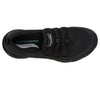 Skechers 149056 Arch Fit Lucky Thoughts Ladies Black Slip On Trainers