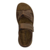 Josef Seibel Raul 19 Mens Castagne & Brasil Brown Leather Touch Fastening Sandals