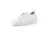 Gabor 23.331.21 Woodall Ladies White Leather Slip On Trainers