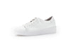 Gabor 23.331.21 Woodall Ladies White Leather Slip On Trainers