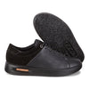 Ecco 271183 Corksphere 1 Black Ladies Leather Lace-Up Trainers - elevate your sole