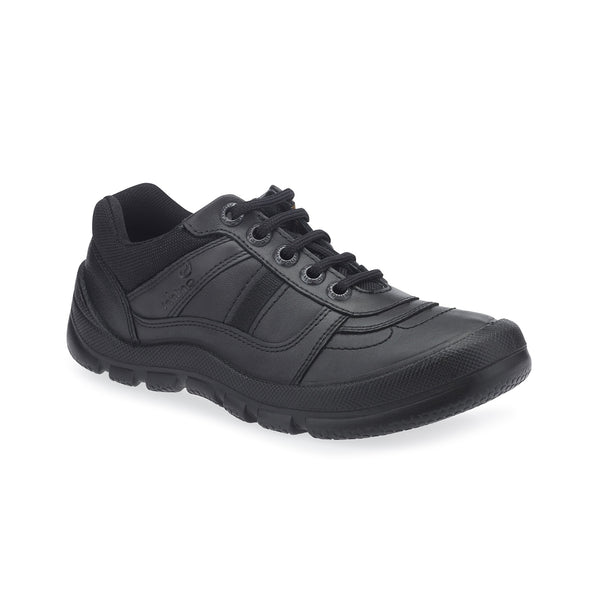 Start-Rite Rhino Sherman 8238-7 Boys Black Leather Lace up Shoe - elevate your sole