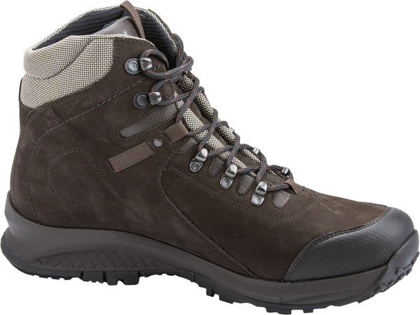 Waldlaufer 335972 Mens Wide Fitting Water Resistant Brown Leather Walking Boots